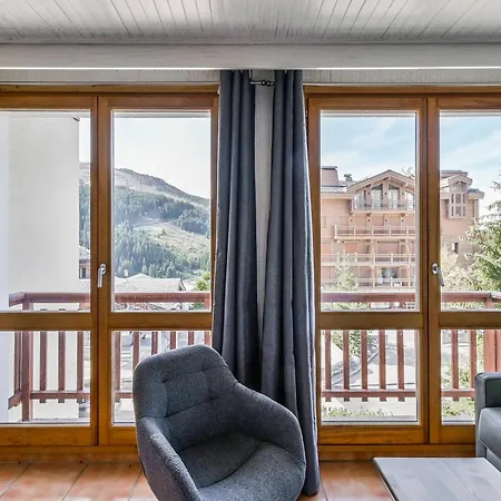 2 Pieces Au Centre De Avec Acces Skis Aux Pieds - Fr-1-514-65 Apartamento